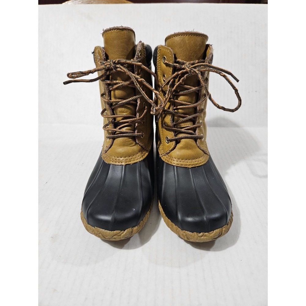 Tommy Hilfiger Russel Duck Rain Boots Neutral Size 6. - Picture 6 of 11